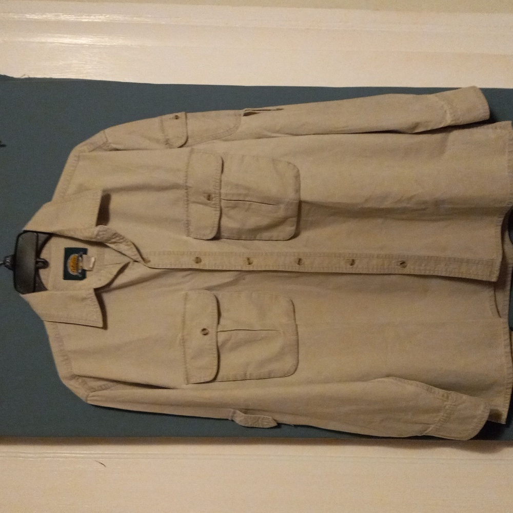 CABELA'S  MEN'S  KNAKI SHIRT
